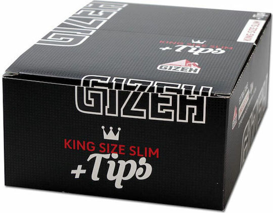 Gizeh Black Foițe de Țigări Rulate Slim King Size 34 foi 1buc