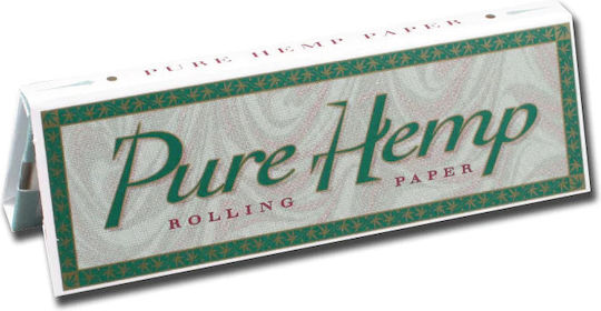 Pure Hemp Unbleached Χαρτάκια Στριφτού Τσιγάρου 1+1/4 50 φύλλα 25τμχ
