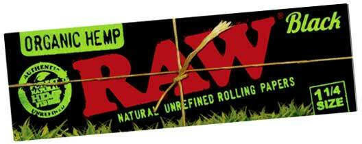 Raw Organic Hemp Листчета за свиване на цигари 1+1/4 50 листове 24бр
