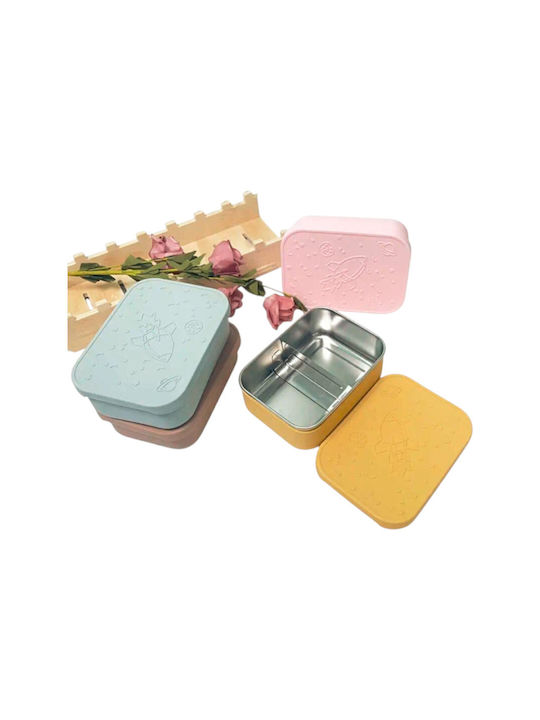 Queen Mother Inox Lunch Box Pink