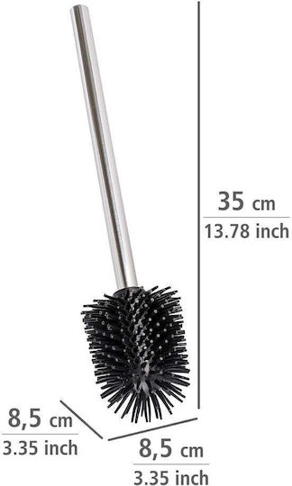 Wenko Plastic Perie de toaletă de schimb Gri