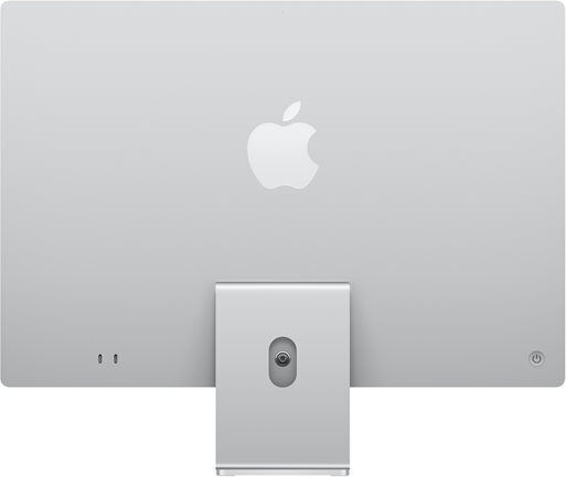 Apple IMac 24" 2024 (M4-10-Kern/16GB/512GB SSD/10-Kern-GPU/macOS) Silver Internationales Englisch