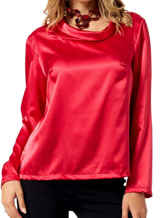 Anna Raxevsky Blouse Red B24231