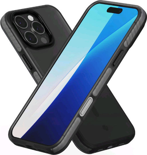 Spacecase Hybrid Fusion Mag Задна корица Пластмаса Черен (iPhone 16 Pro Max)