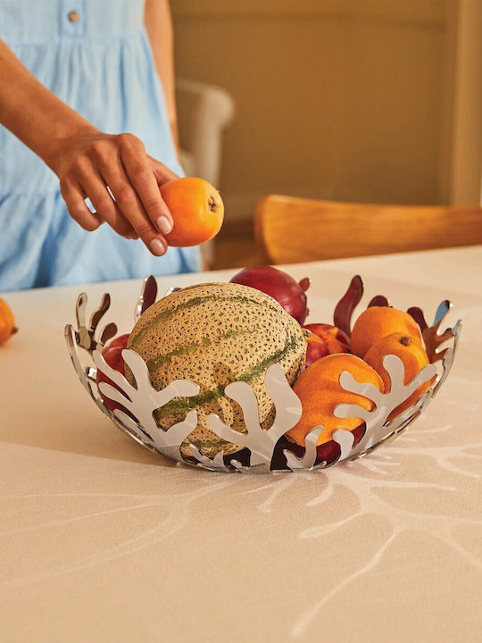 Alessi Fruitieră Metalic Roșu 25x9buc
