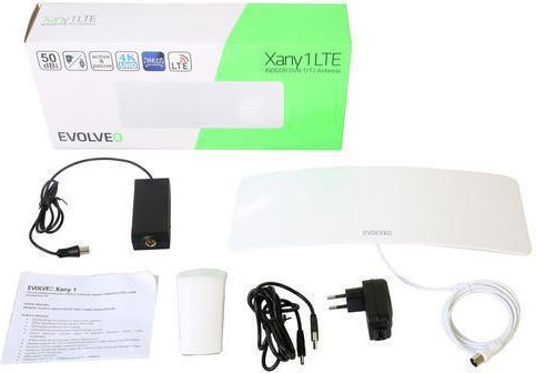 Evolveo Indoor TV Antenna Requires Power White