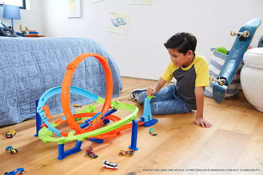 Hot Wheels Super Extreme Loop Track 1:64 for 4+ Years