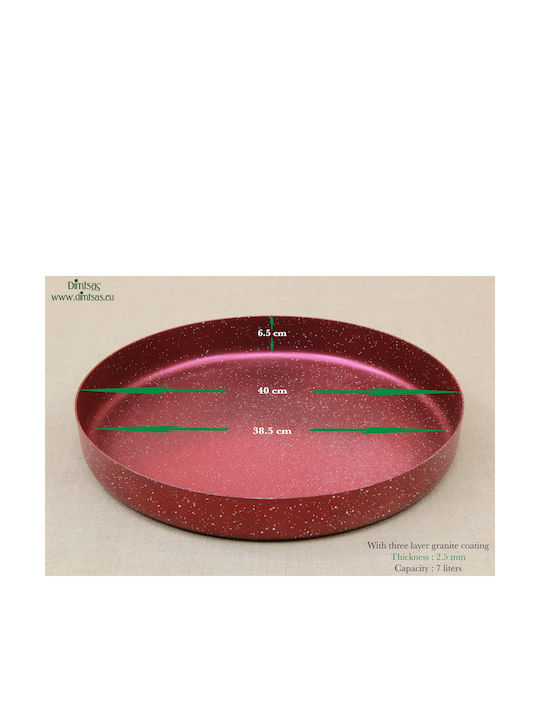 Oven Aluminum Baking Pan with Stone Interior Coating