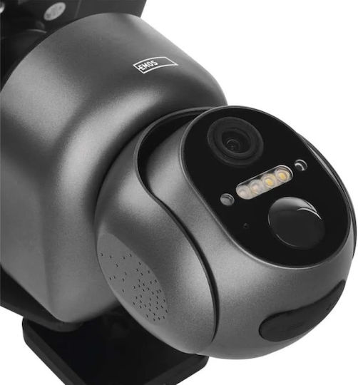 Emos EMS1085 IP Überwachungskamera Wasserdicht Batteriebetrieben Gray