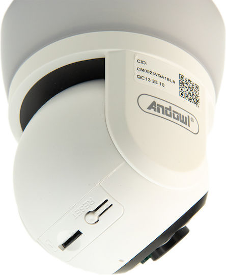 Andowl Q-S600 IP Überwachungskamera Wi-Fi 4K mit Lautsprecher Geeignet für Steckdosen Typ England
