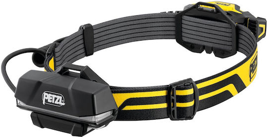 Petzl Rechargeable Headlamp LED IP67 with Maximum Brightness 1400lm Black
