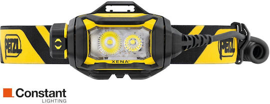 Petzl Rechargeable Headlamp LED IP67 with Maximum Brightness 1400lm Black