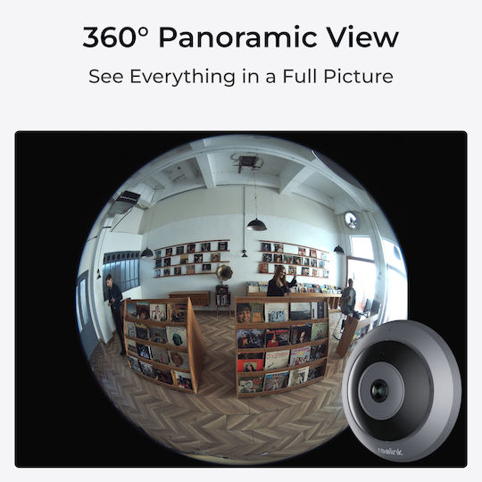 Reolink P520 IP Surveillance Camera Full HD+ 6MP with Two-Way Communication and Lens 2.5mm