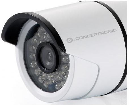 Conceptronic JARETH03W IP Cameră de Supraveghere Wi-Fi Full HD 1080p Rezistentă la apă cu Lentilă 6mm