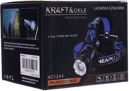 Kraft & Dele Lanternă Frontală LED