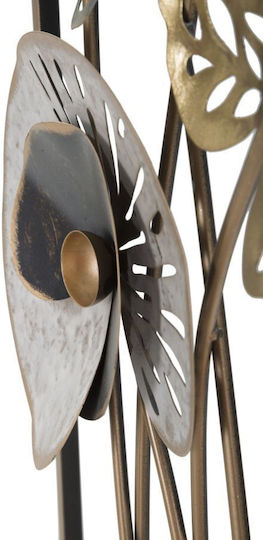 Mauro F Decorațiune Pentru Perete Multicolor Din Metal 31.2x5.5x90cm
