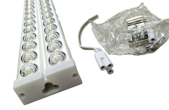 Commercial Linear LED Ceiling Light 25W 60cm