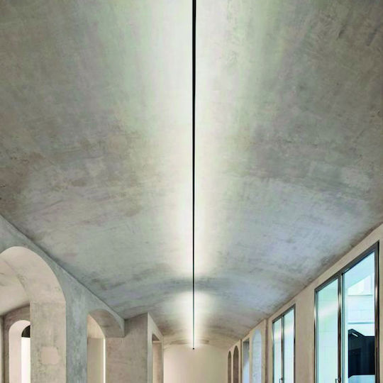 Inlight LED Комерсиално Линейно Осветление Светило Таван Топло бяло Ш400xД12см.