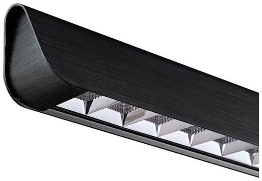 V-TAC LED Γραμμικό Φωτιστικό Οροφής 36W Θερμό Λευκό IP20 Μ122.7xΒ6xΥ5εκ.