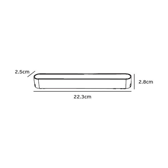 VK Lighting LED Γραμμικό Φωτιστικό Οροφής 8W IP20
