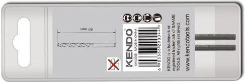 Kendo Τρυπάνι HSS με SDS Max Στέλεχος για Μέταλλο 7x109mm