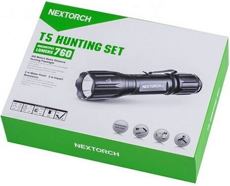 Nextorch Taschenlampe LED IPX8 mit maximaler Helligkeit 760lm