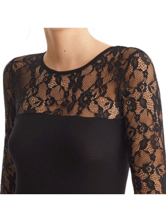 Promise Winter Women's Pyjama Top Black