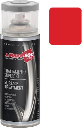 Ambro-Sol Spray Primer Special Primer with Metallic Effect Ceramides Red 400ml