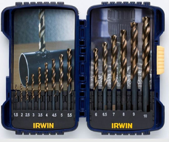 Irwin Drill Set of 15 Diamond Drills with SDS Plus Shank for Metal