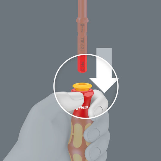 Wera Kraftform Kompakt Screwdriver with Interchangeable Tips