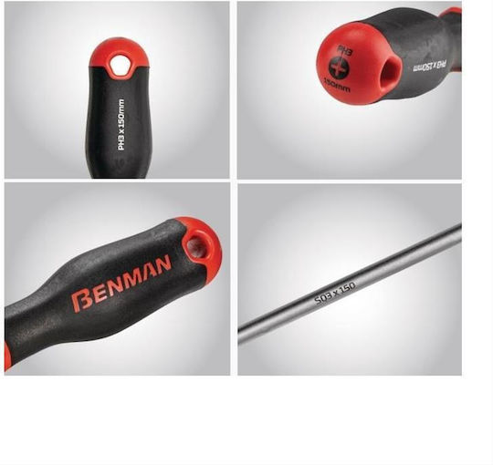 Benman Screwdriver Cross with Nib Size PH2