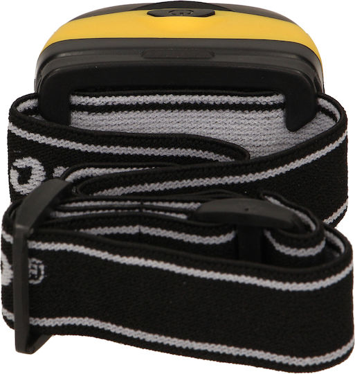 Orno Headlamp LED with Maximum Brightness 170lm Yellow