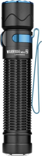 Olight Wiederaufladbar Stirnlampe LED mit maximaler Helligkeit 1750lm Warrior Mini 2 Schwarz