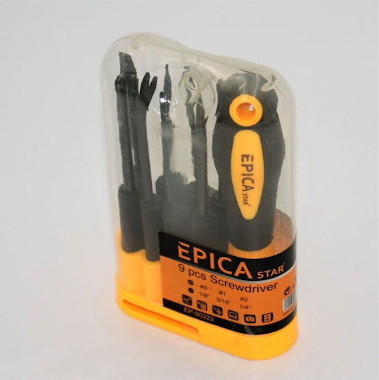 Epica Star Set 9 Șurubelnițe