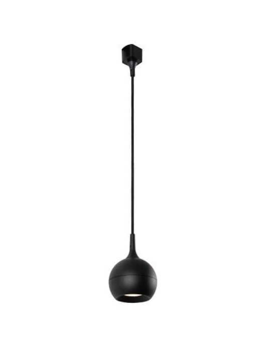 Lucide Lightning Favori Black Ceiling Light Rail with GU10 Socket