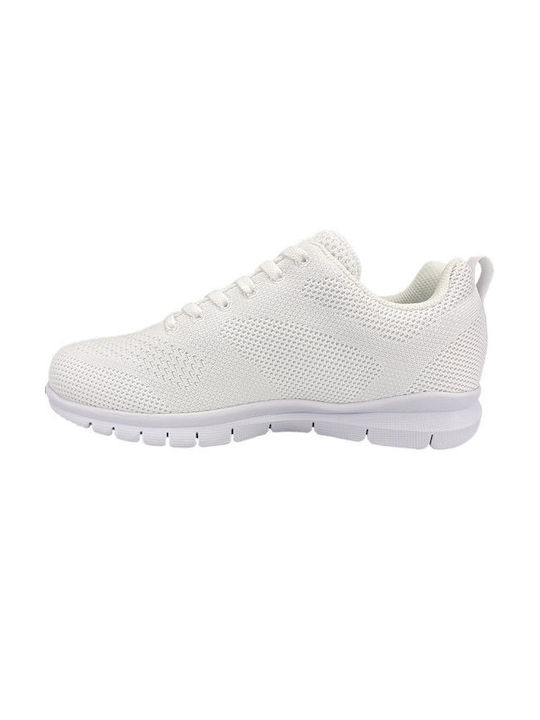 Scholl Jump Laces Παπούτσι Εργασίας Λευκό