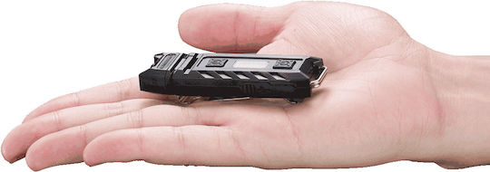NiteCore Επαναφορτιζόμενος Φακός Μπρελόκ LED με Μέγιστη Φωτεινότητα 85lm Thumb Ενσωματωμένη