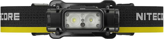 NiteCore Rechargeable Headlamp LED IP68 Dual Function with Maximum Brightness 1800lm NU53 Black