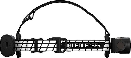 LedLenser Rechargeable Headlamp LED IP68 with Maximum Brightness 4000lm H19r Signature Black