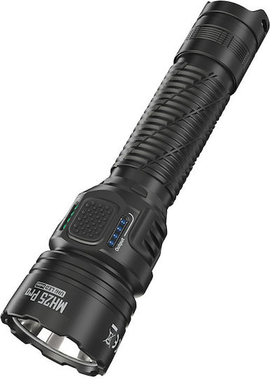 NiteCore Pro Rechargeable Flashlight LED with Maximum Brightness 3300lm Task Hybrid Multicolour