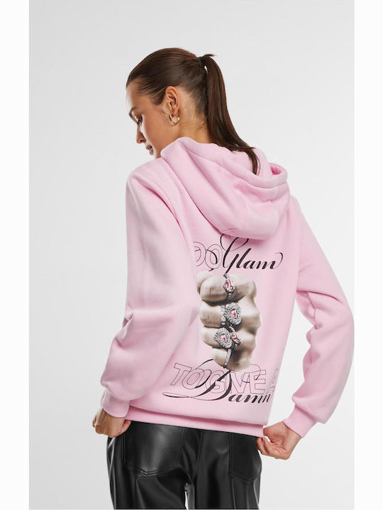 Γυναικείο Φούτερ Soft Pink