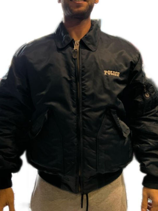 Woodland Police Jacket Blue