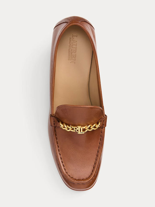 Leder Pumps Braun