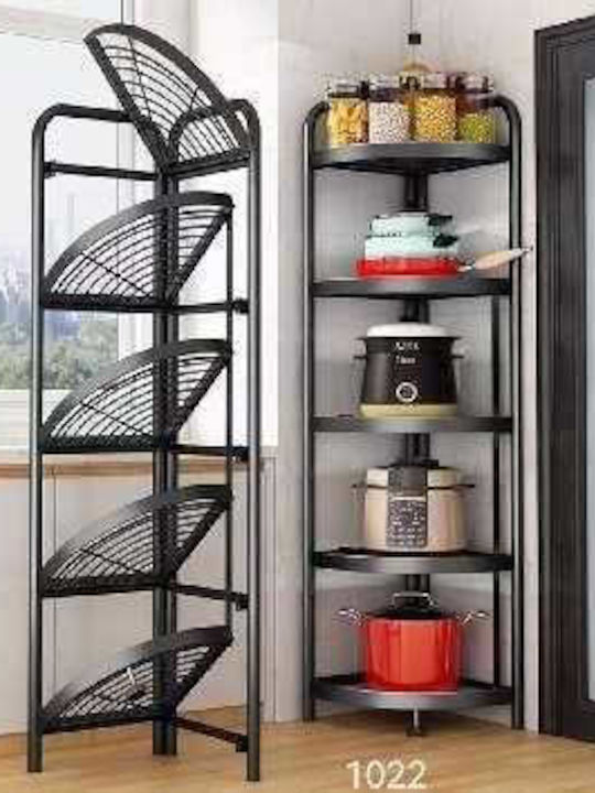 Kitchen Rack Metal 51x35x156cm