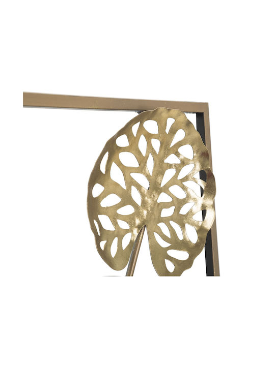 Mauro F Multicolour Wall Decor Made of Metallic 90x5.5x31.2cm