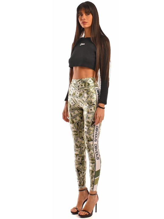 Obvious Clothing Women's Legging High Waisted