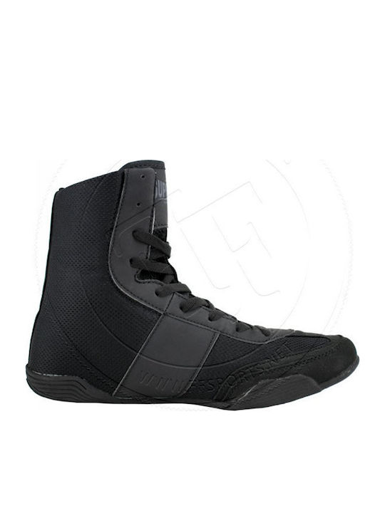Superpro Pantofi de Box Negri Superpro Pantofi de Box Negri