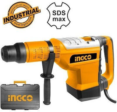 Ingco Impact Demolition Hammer Electric 1700W with Chuck SDS Max