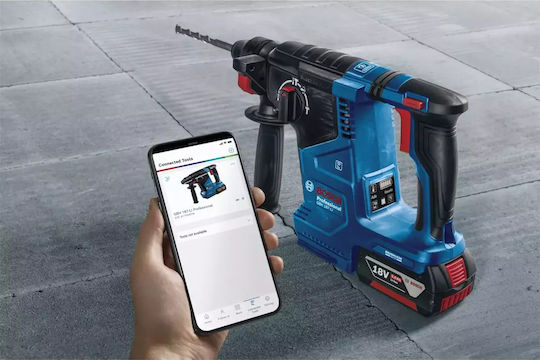Bosch GBH 18V-24 C Κρουστικό Σκαπτικό Πιστολέτο Μπαταρίας 18V Solo με Υποδοχή SDS Max 0611923003