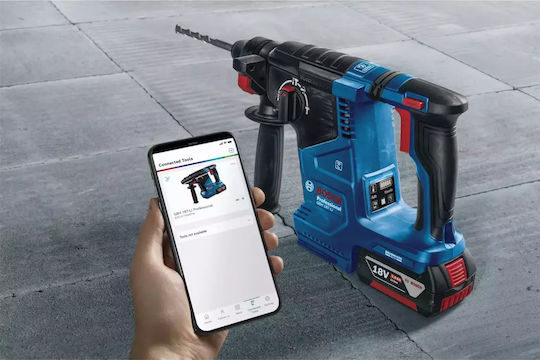 Bosch Gbh 18v-24 C Ударен Къртач Соло с Прикачване SDS Plus 0611923002